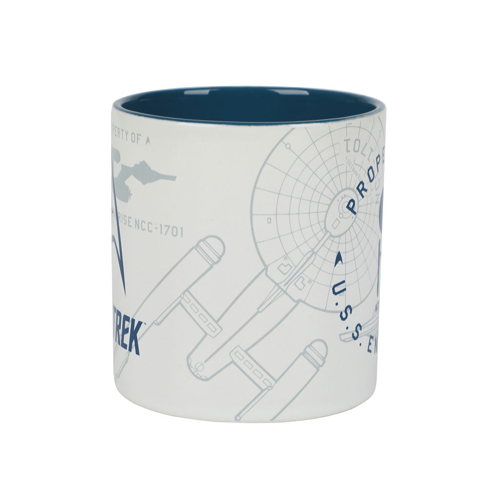 Star Trek "Property of the Enterprise" Mug