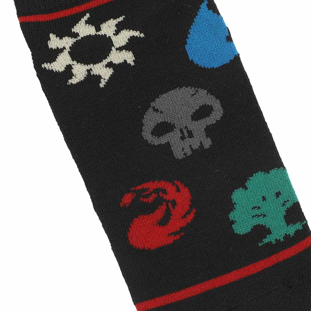 Magic The Gathering Icons 5 Pair Ankle Socks