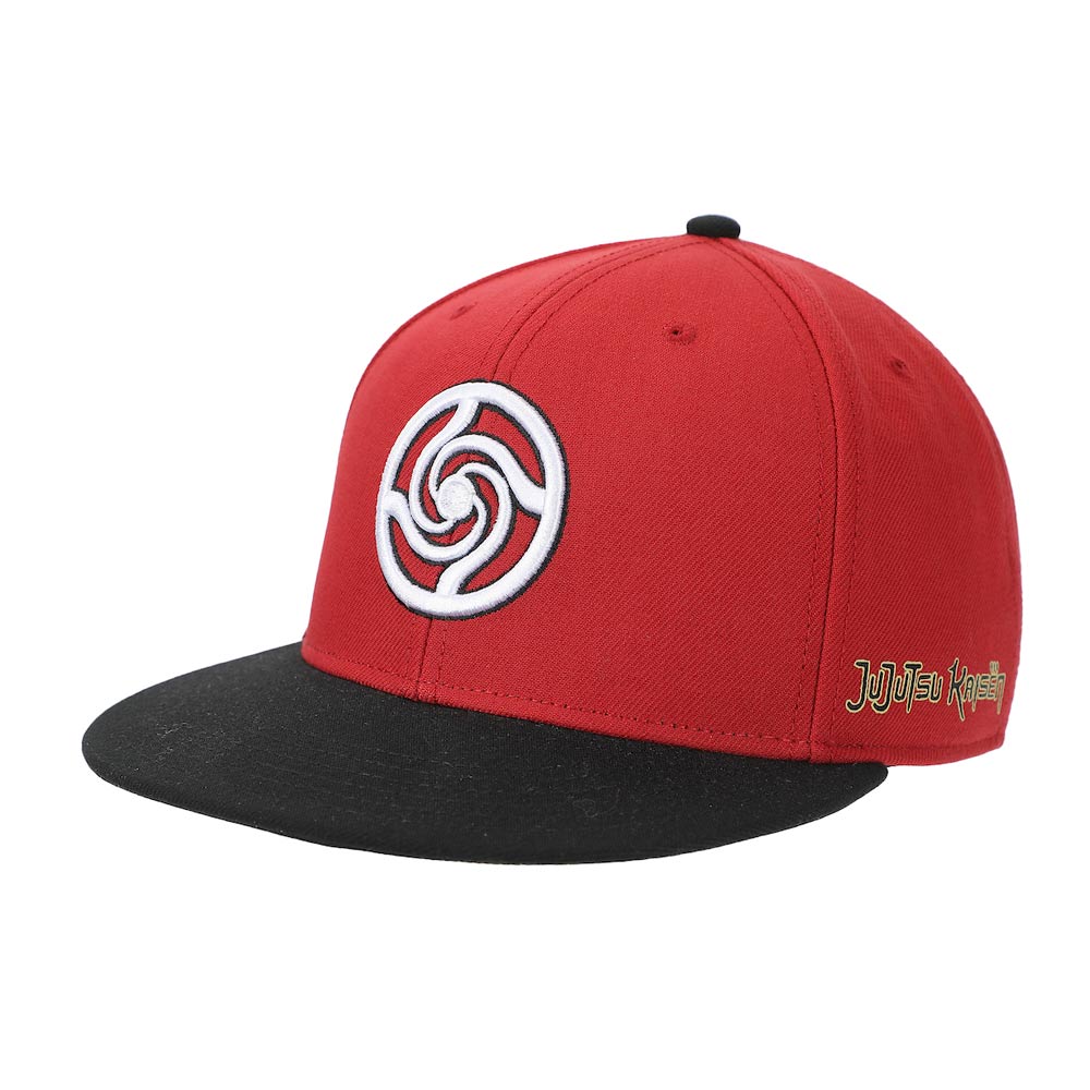 Jujutsu Kaisen Sorcery Symbol Embroidered Flat Bill Snapback