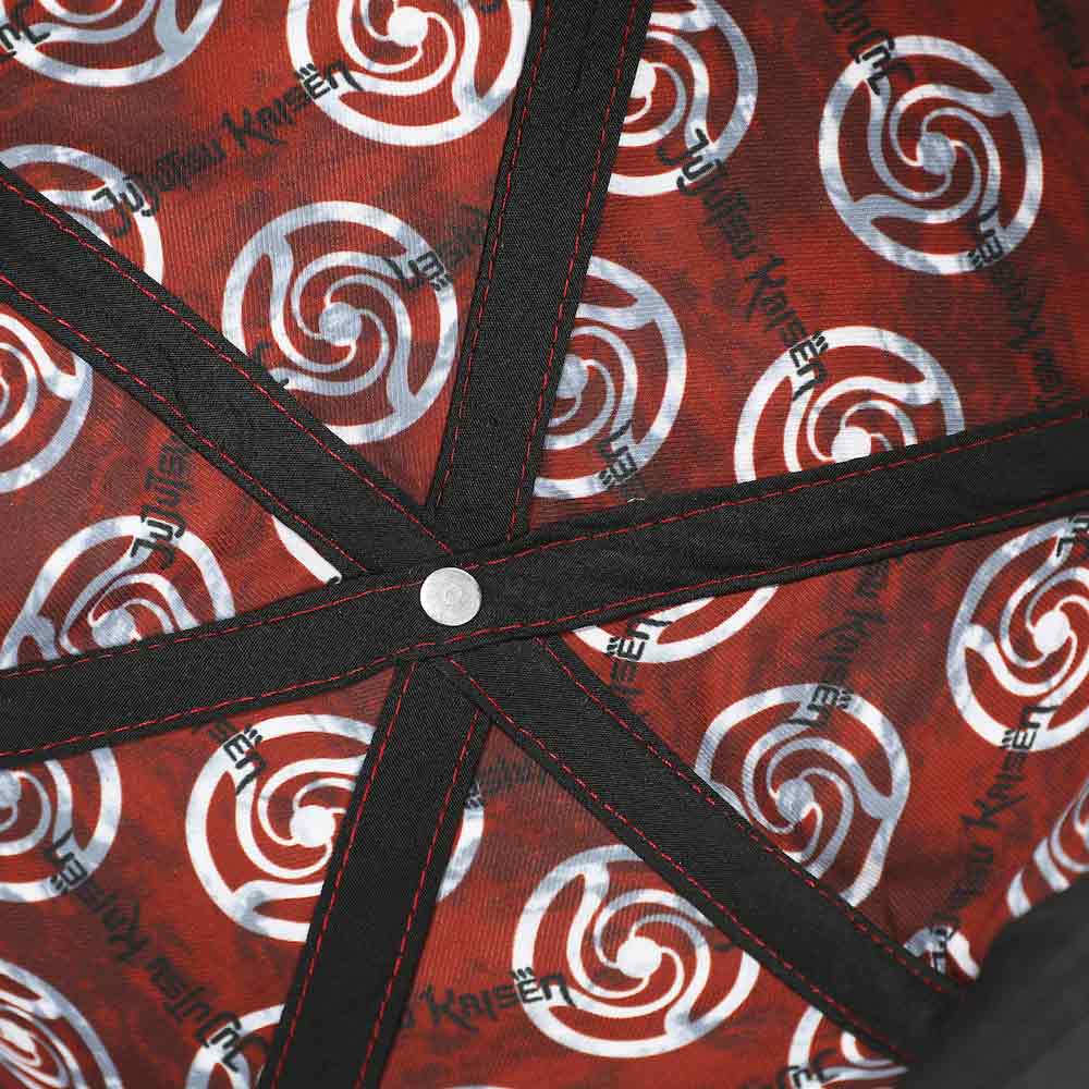 Jujutsu Kaisen Sorcery Symbol Embroidered Flat Bill Snapback