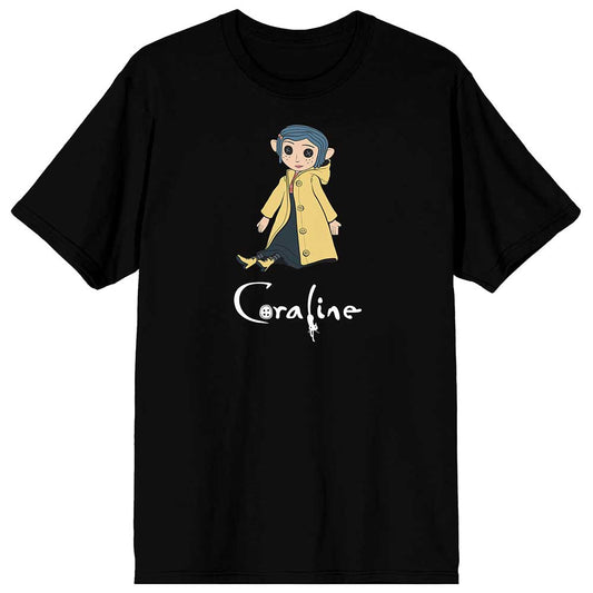 Coraline Doll Raincoat Unisex Tee