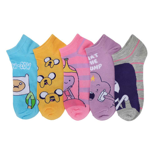 Adventure Time 5 Pair Women's Ankle Socks
