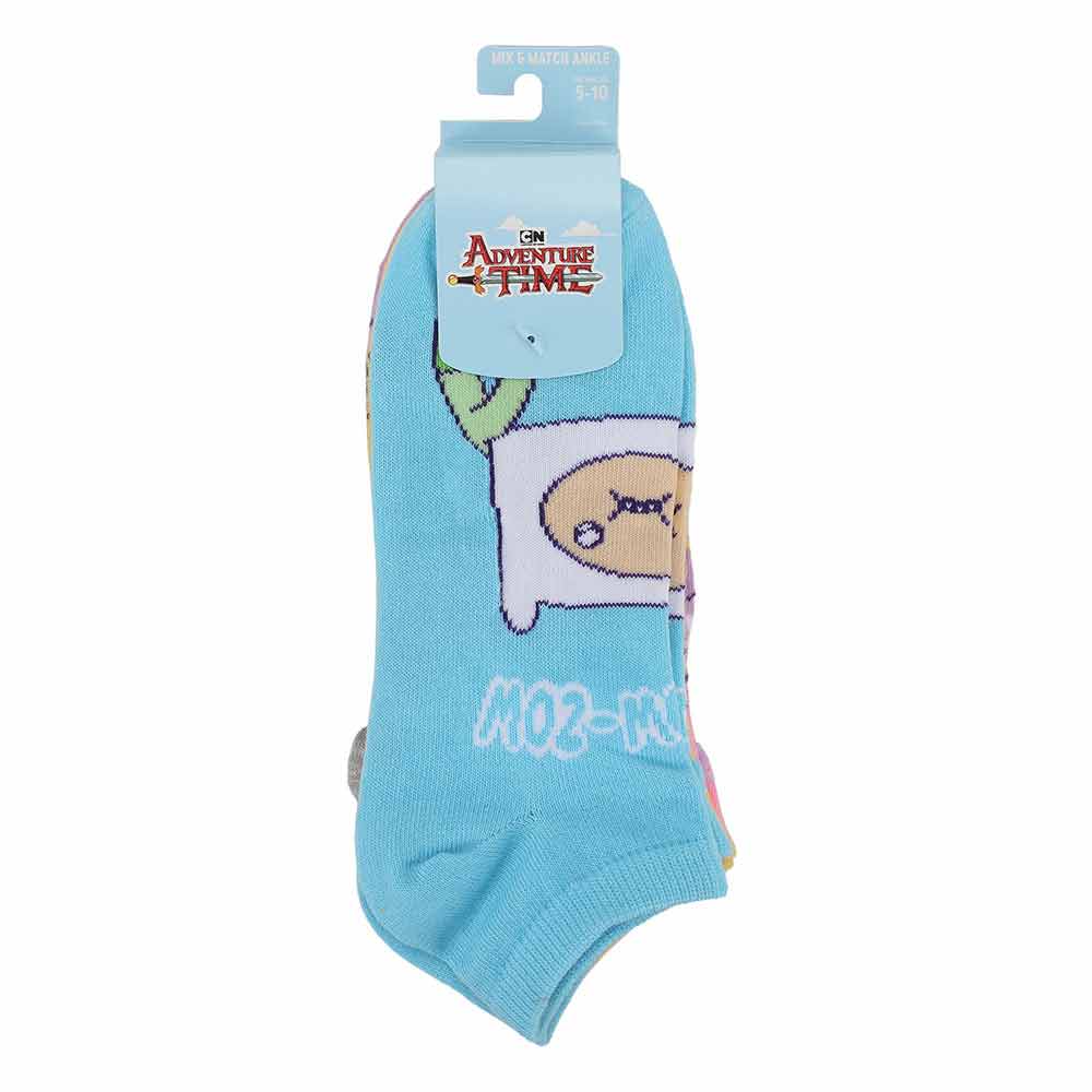Adventure Time 5 Pair Women's Ankle Socks