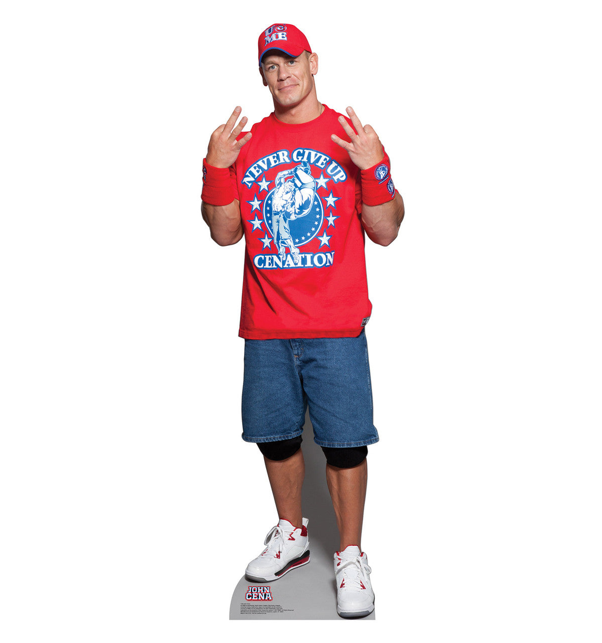 John Cena Ring Ready WWE Life-size Cardboard Cutout