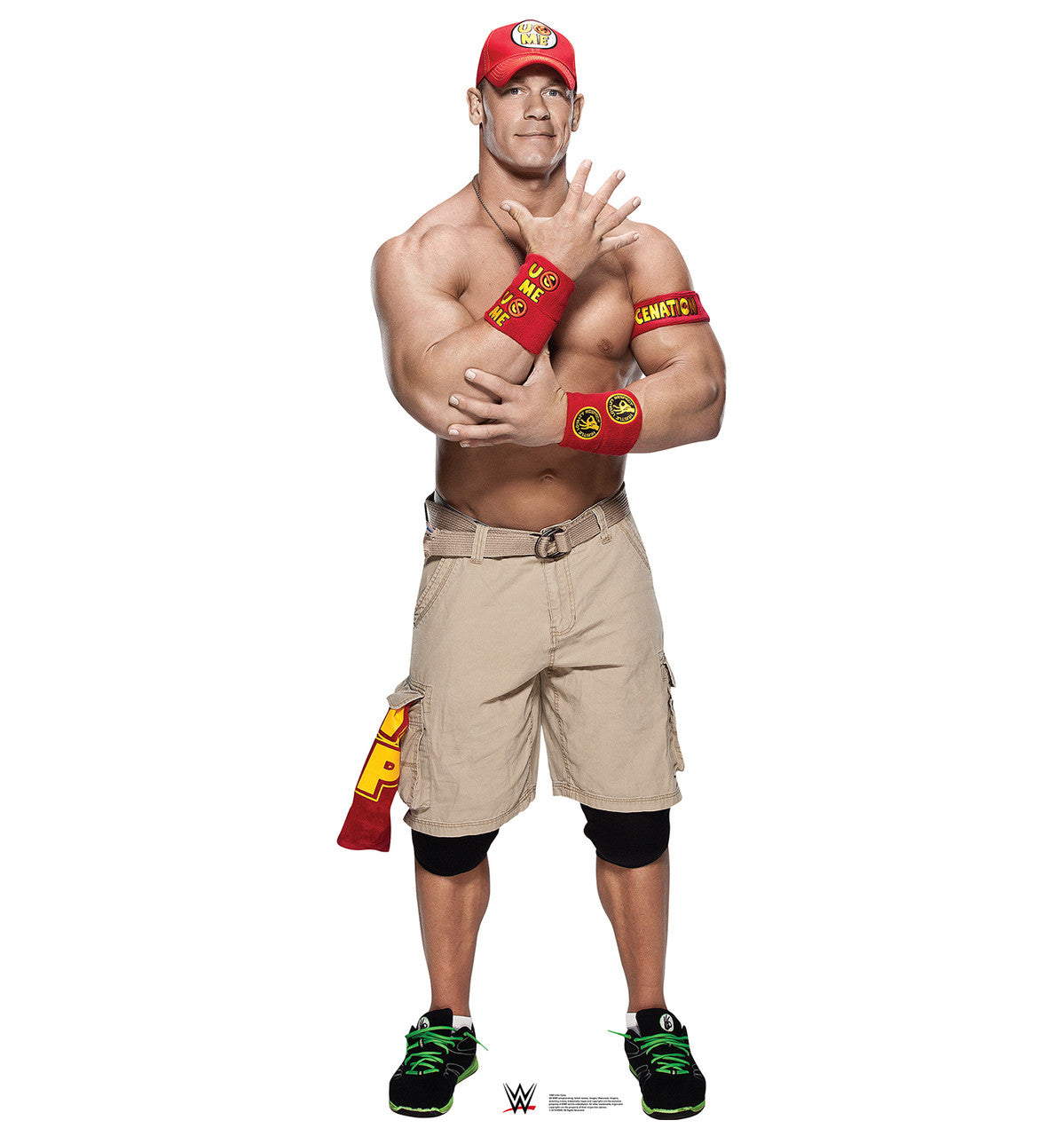 John Cena Powerful Pose WWE Life-size Cardboard Cutout