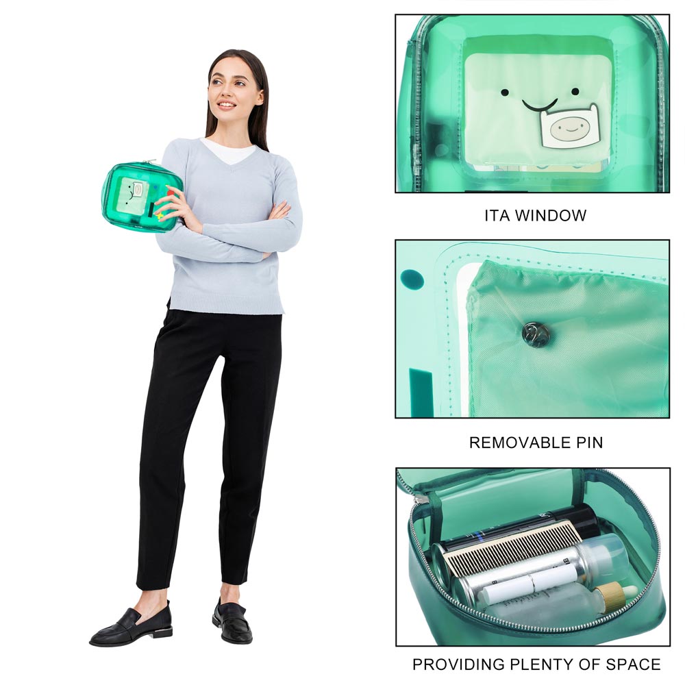 Adventure Time BMO Travel Cosmetic Bag