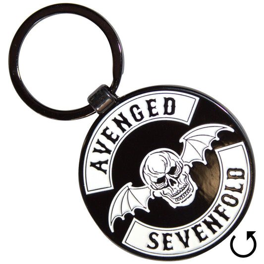 Avenged Sevenfold Keychain: Deathbat Crest