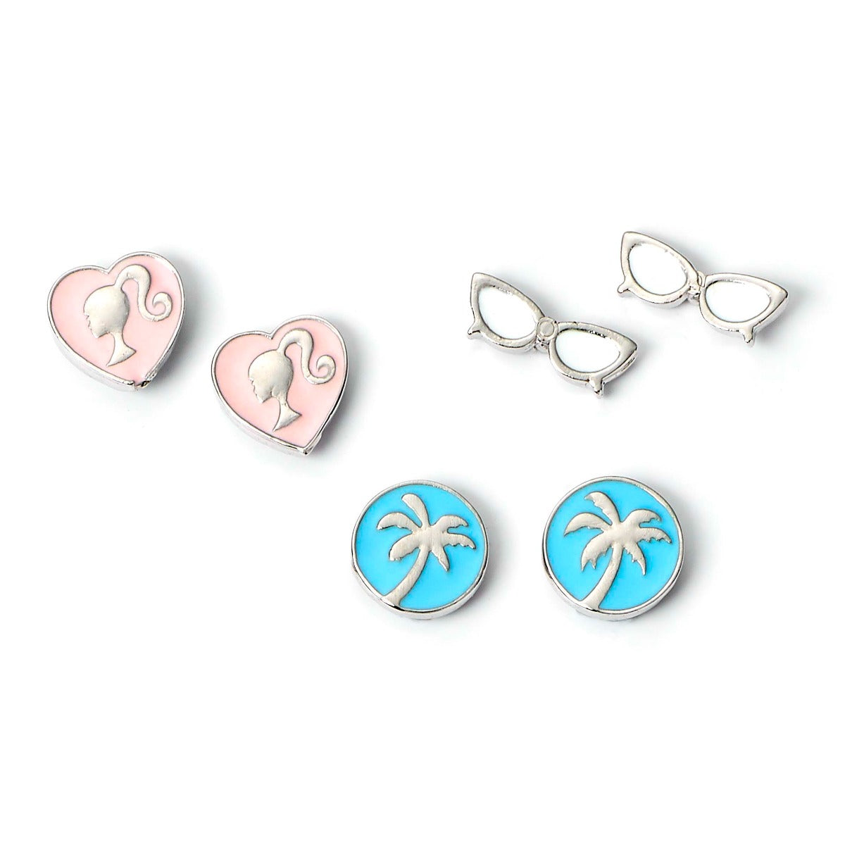 Barbie Stud Earrings set of 3