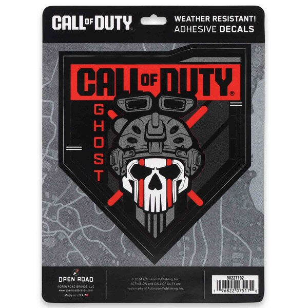 Call of Duty Modern Warfare Ghost Adhesive Decal