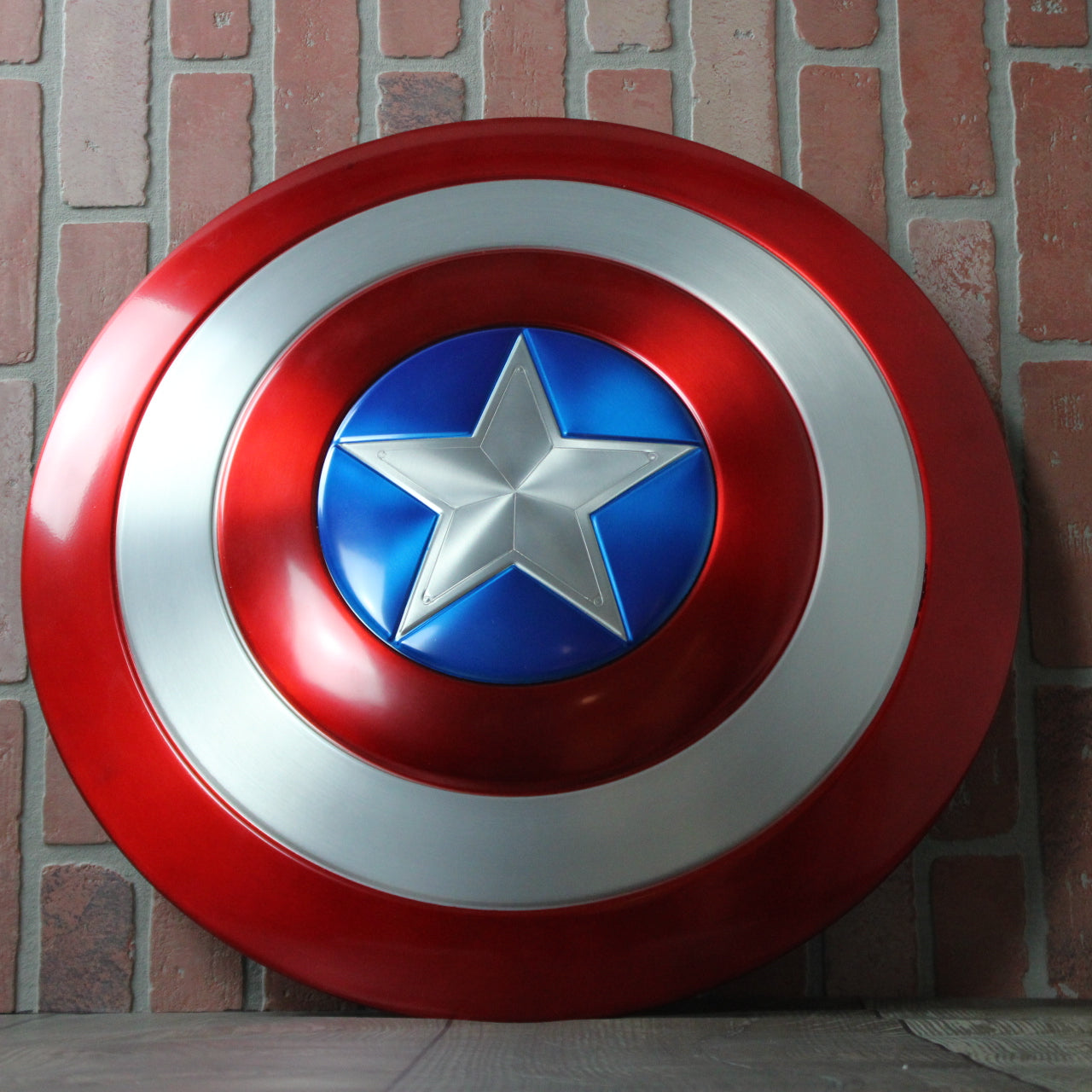 Super Soldier Stainless Steel Shield Replica