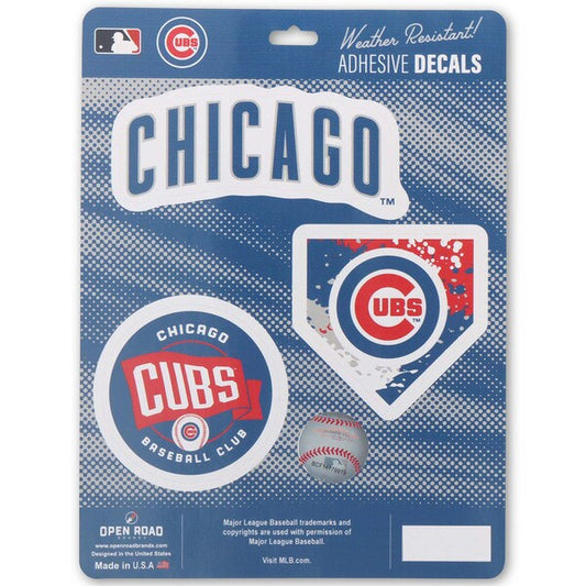 Chicago Cubs Sticker Decals