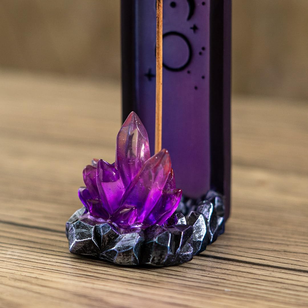 Crystal Moonphase Incense Burner