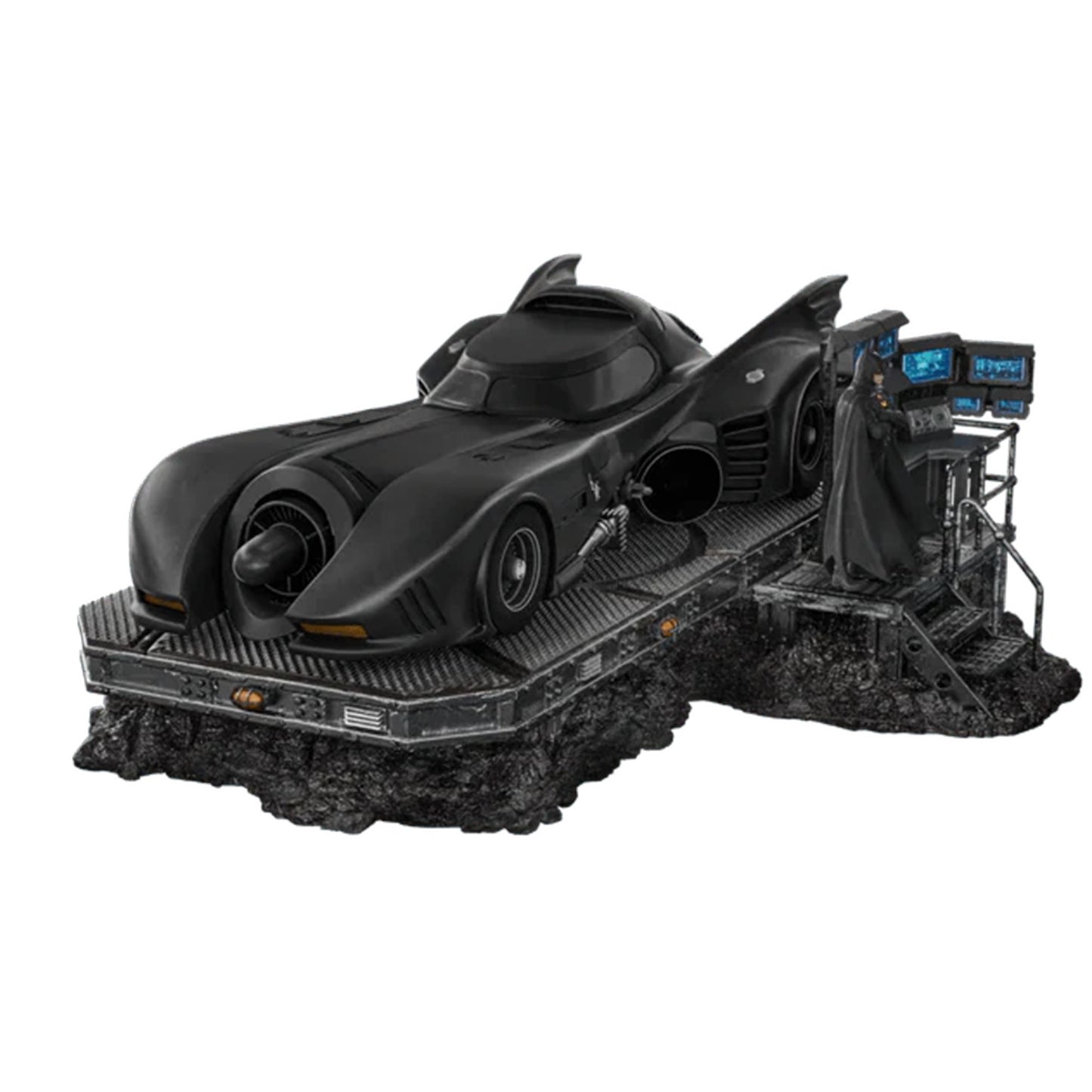 DC Comics Batmobile (The Flash 2023) Deluxe 1:10 Statue by Iron Studios