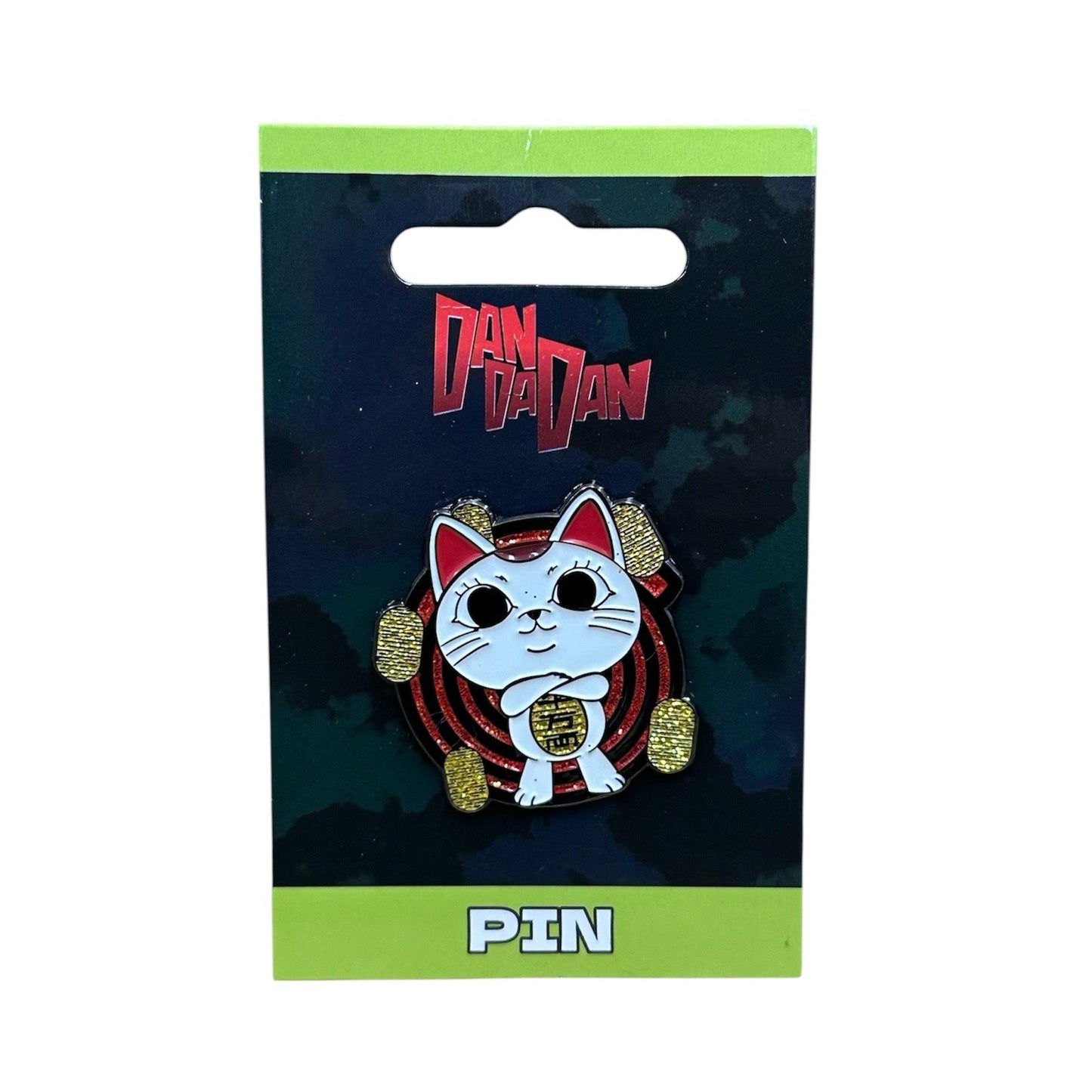 Dan Da Dan - Turbo Granny Cat Enamel Pin