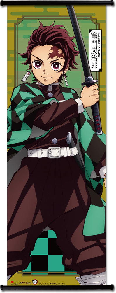 Demon Slayer Tanjiro Life Size Wall Scroll