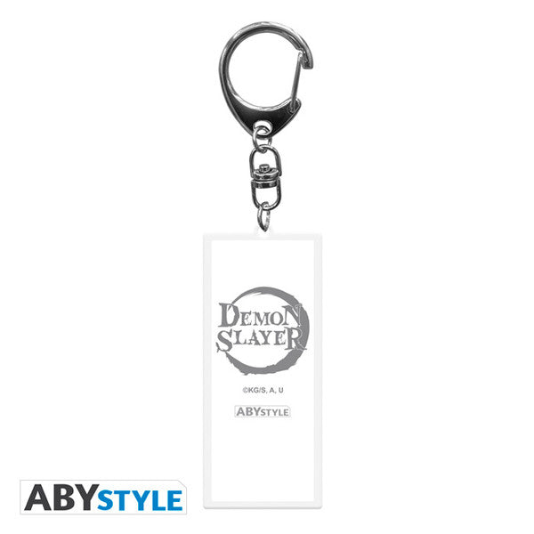 Demon Slayer Tanjiro Kamado's Hanafuda Earring Keychain
