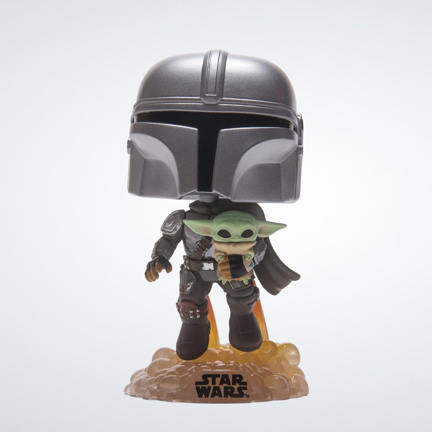 The Mandalorian & Grogu with Beskar Armor and Jetpack (Star Wars) Funko Pop!