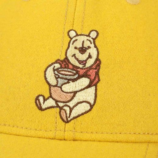 Disney Winnie-The-Pooh Embroidered Yellow Baseball Cap