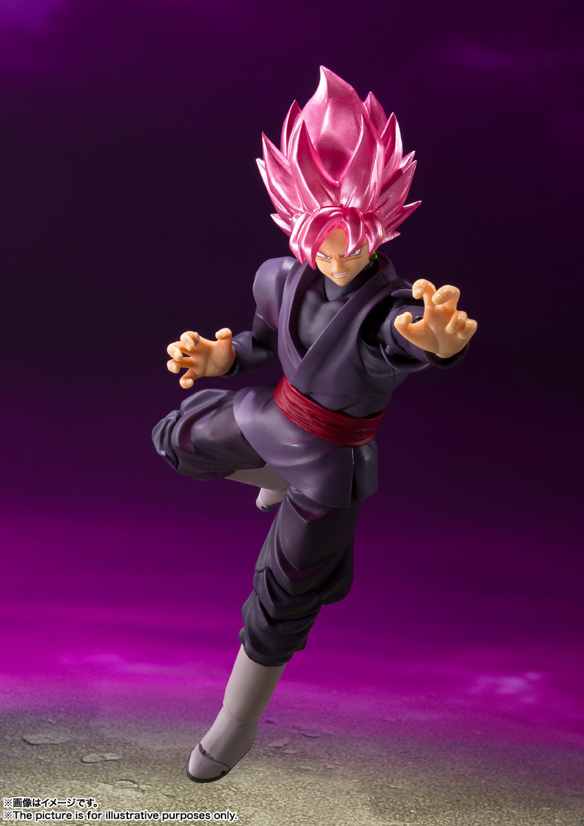 *Pre-Order* Dragon Ball Super - Goku Black S.H.Figuarts Figure (Super Saiyan Rose Ver.) Re-Run