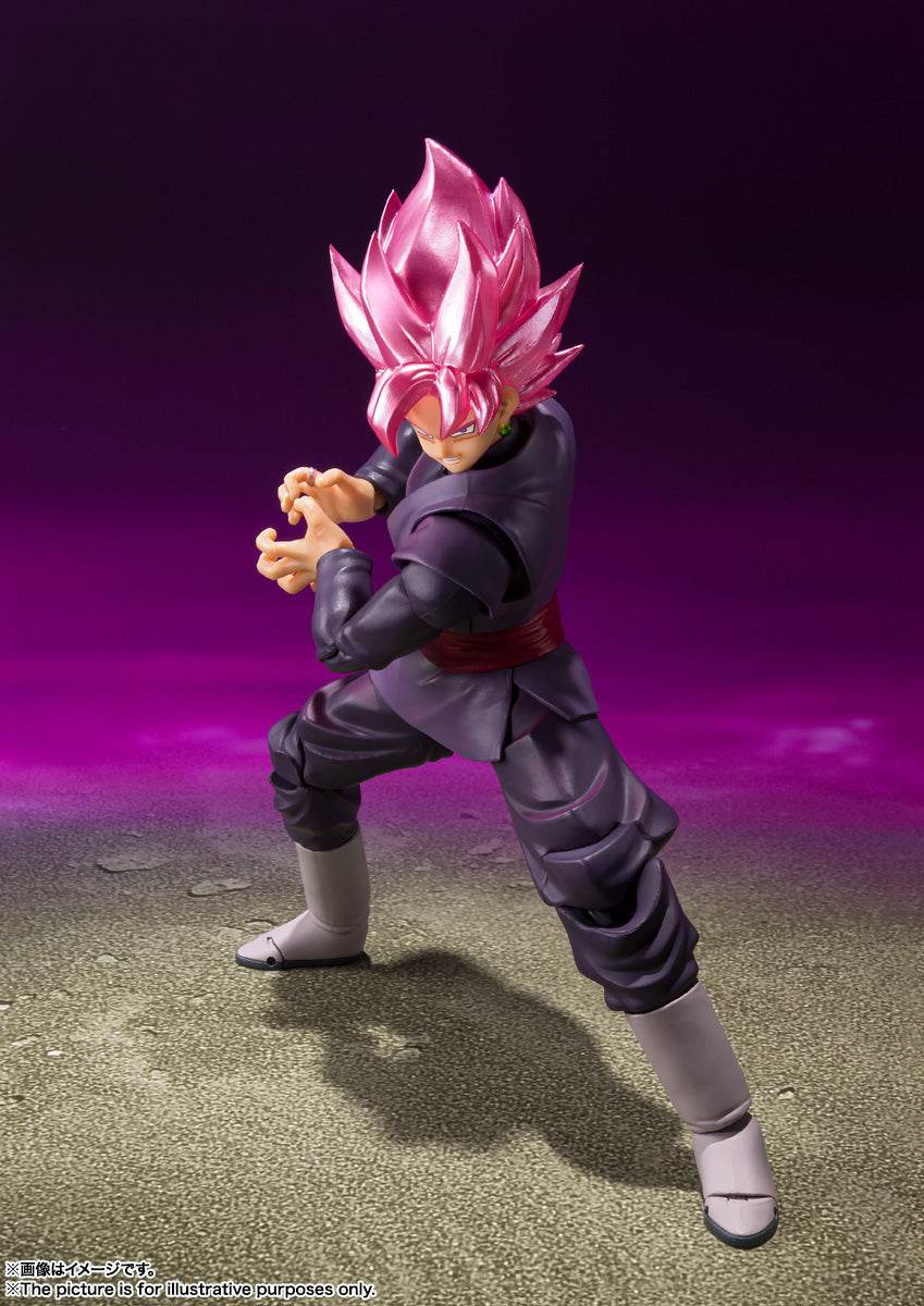 *Pre-Order* Dragon Ball Super - Goku Black S.H.Figuarts Figure (Super Saiyan Rose Ver.) Re-Run