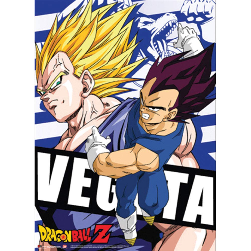Dragon Ball Z Vegeta Fabric Wall Scroll