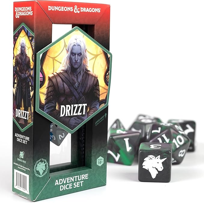 Dungeons & Dragons Adventure Dice: Legend of Drizzt