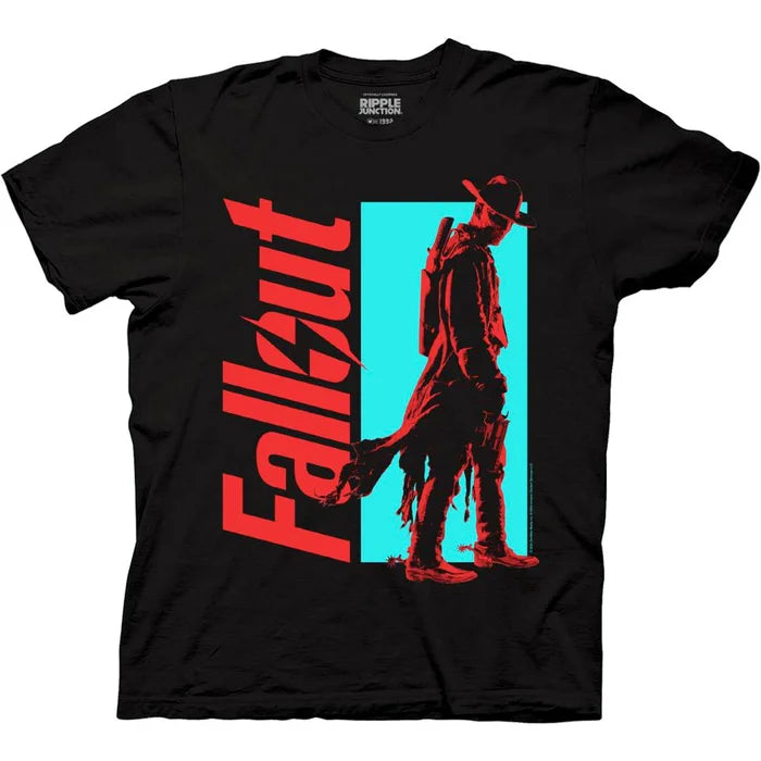 Fallout The Ghoul Logo Block T-Shirt (Show)