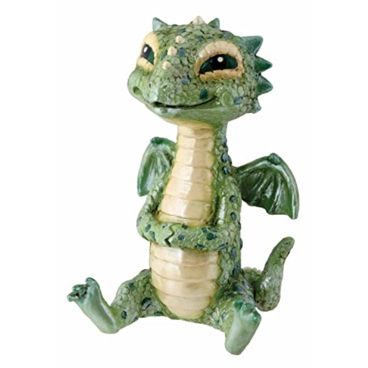 Fantasy Green Baby Dragon Statue