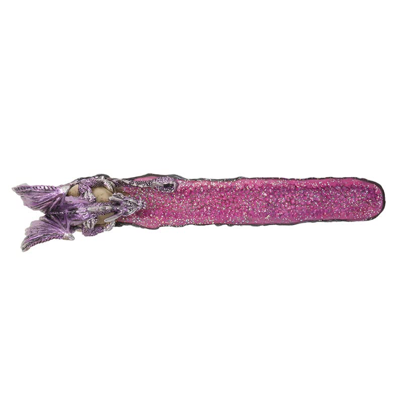 Fantasy Purple Dragon Incense Burner