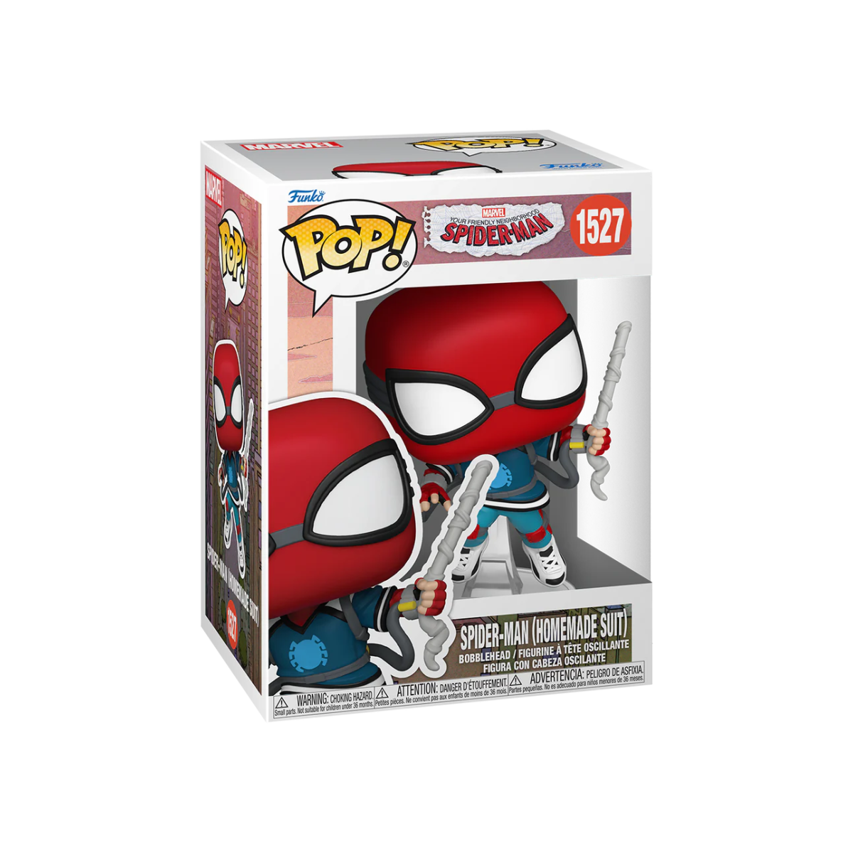 Funko POP! Marvel: Friendly Neighborhood Spider-Man - Spider-Man (Homemade Suit)