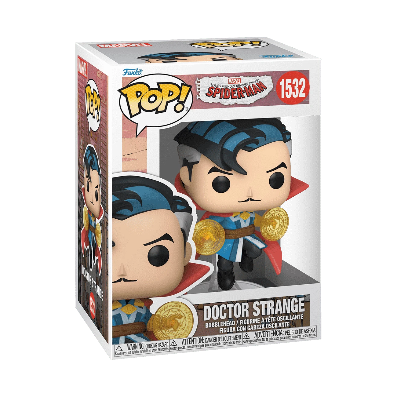 Funko POP! Marvel: Friendly Neighborhood Spider-Man - Doctor Strange