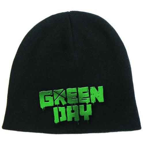 Green Day Embroidered Logo Beanie Hat