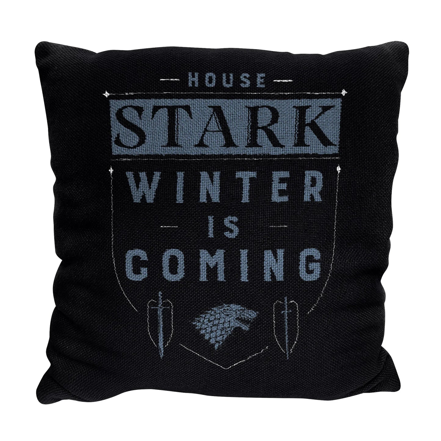 Game of Thrones Winter is Coming Jacquard Pillow