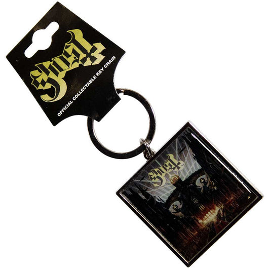 Ghost Rock Band Keychain Meliora Album