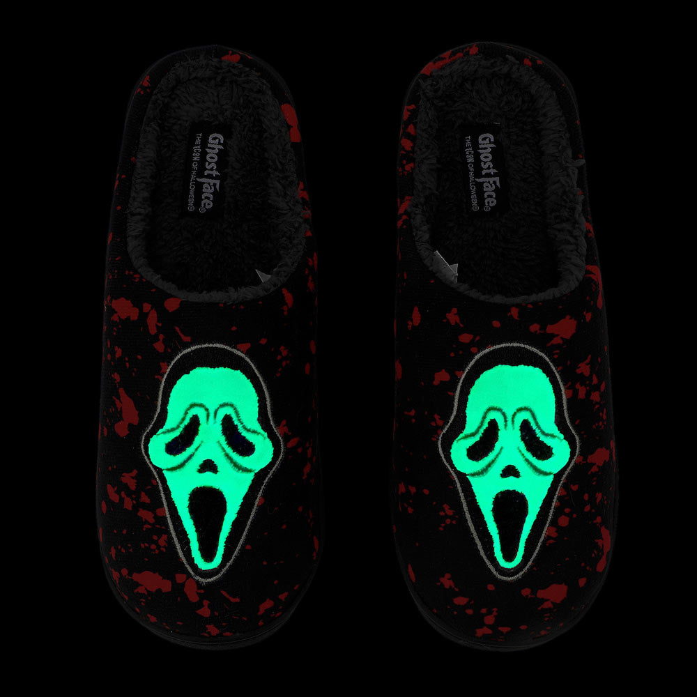 Ghostface Glow in the Dark Unisex Slippers