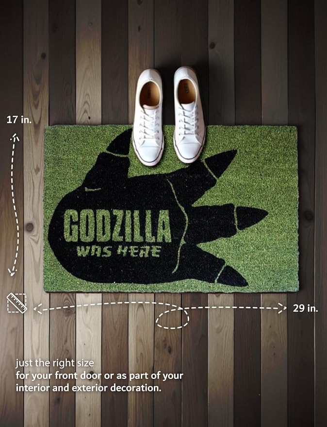 Godzilla Footprint Indoor/Outdoor Doormat