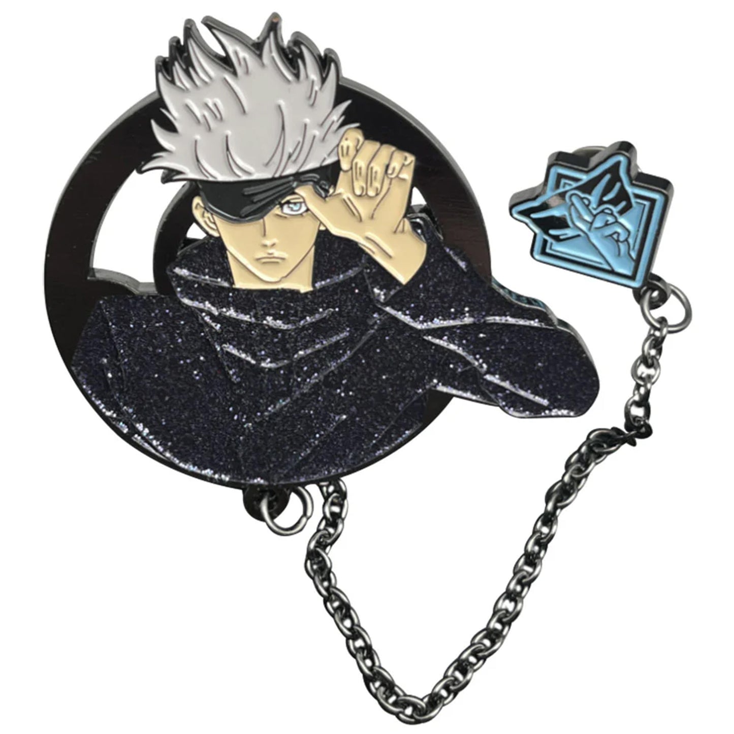 Jujutsu Kaisen Satoru Gojo Pin with Chain