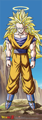 Goku Super Saiyan 3 Dragon Ball Z Life Size Wall Scroll