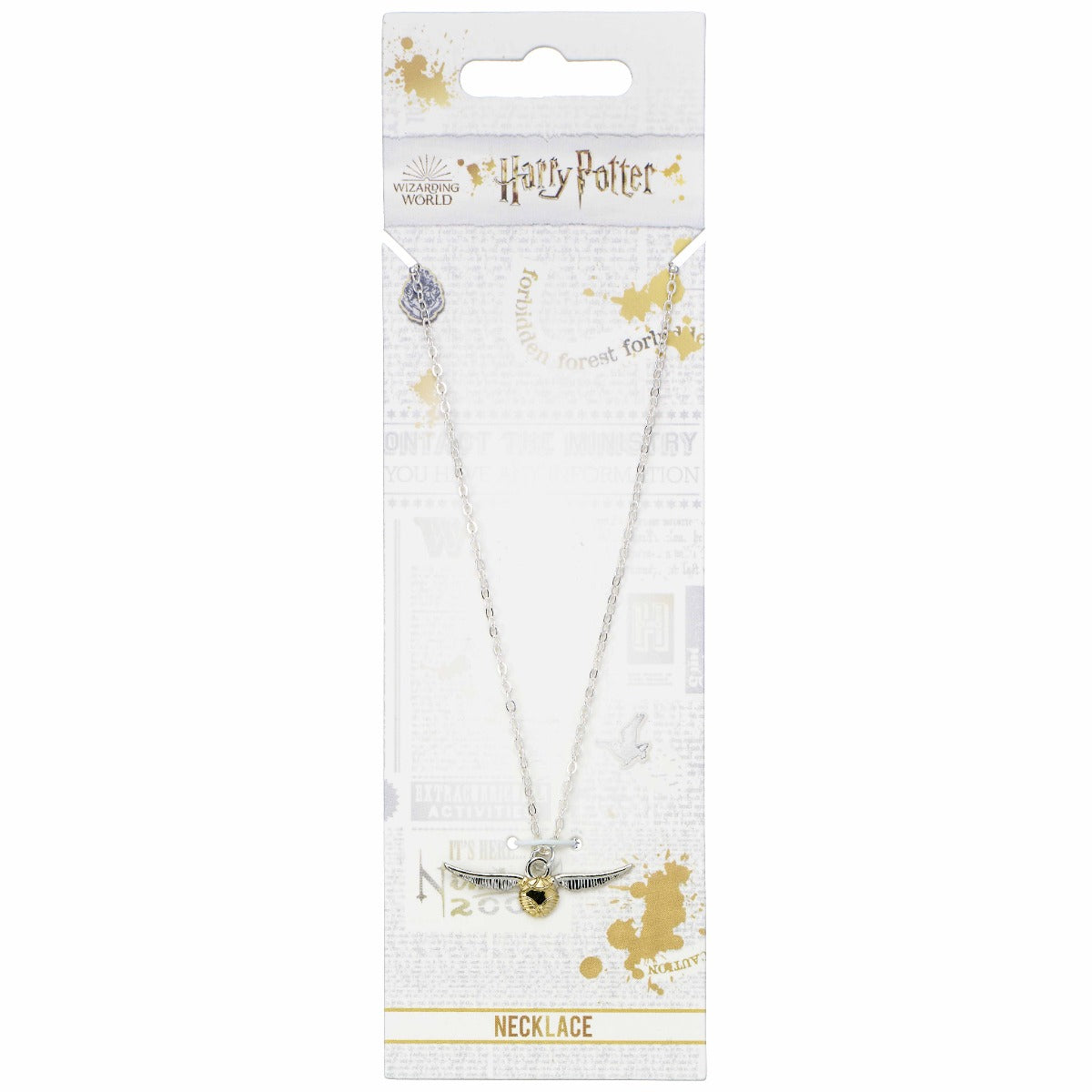 Golden Snitch (Harry Potter) Link Chain Necklace