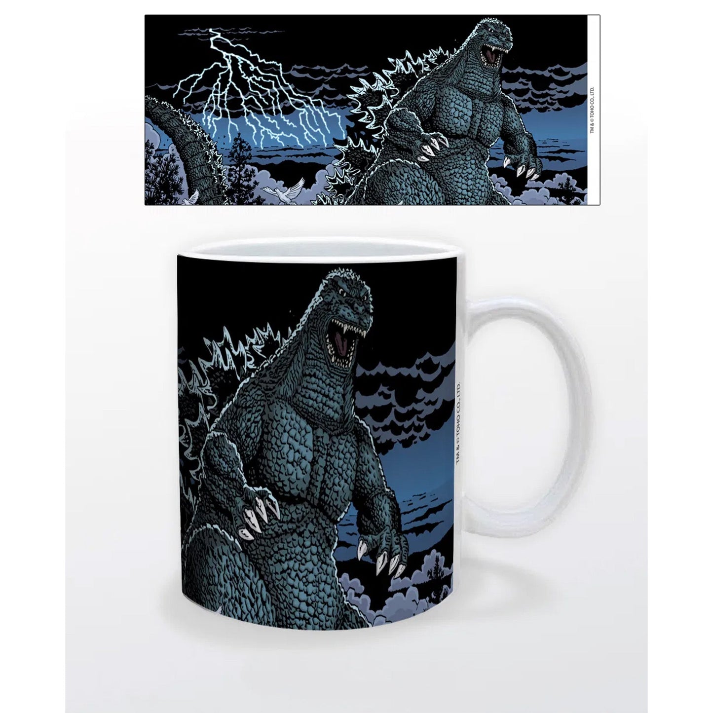 Godzilla Blue Lightning 11 oz. Ceramic Mug
