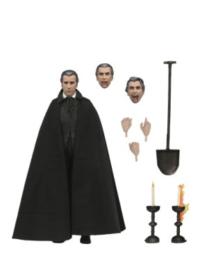 HAMMER FILMS: HORROR OF DRACULA (1958) - 7 IN SCALE ACTION FIGURE - ULTIMATE COUNT DRACULA
