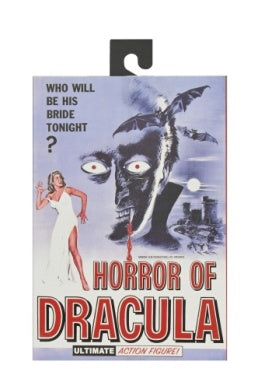 HAMMER FILMS: HORROR OF DRACULA (1958) - 7 IN SCALE ACTION FIGURE - ULTIMATE COUNT DRACULA