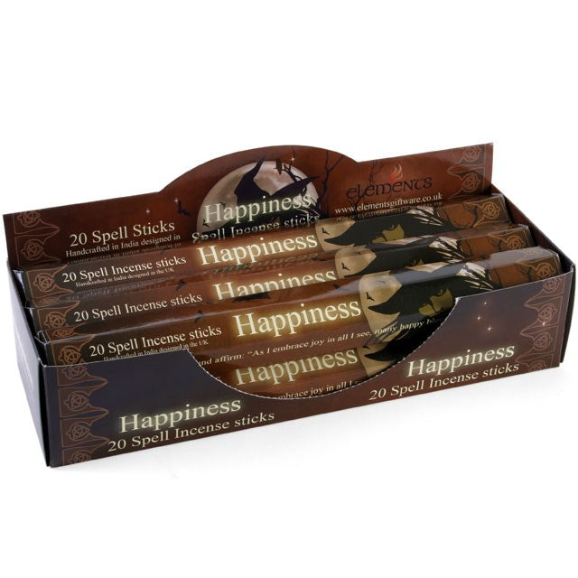 Happiness Spell Incense Sticks – Lavender, Orange Blossom & Thyme Scented