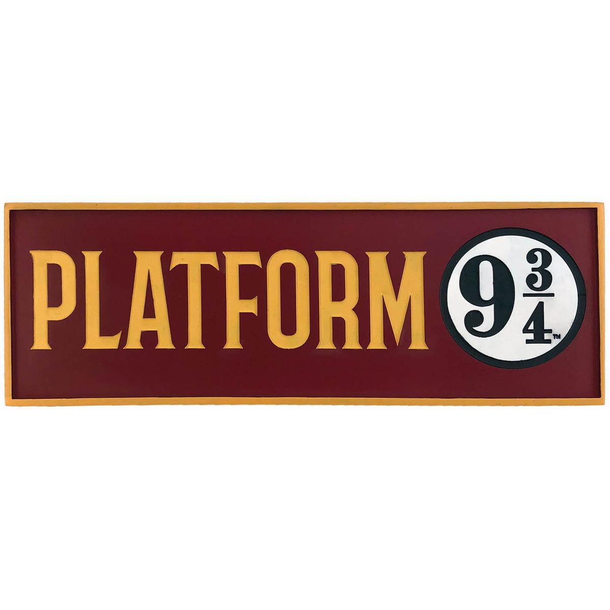 Platform 9 3/4 Harry Potter Desk Sign