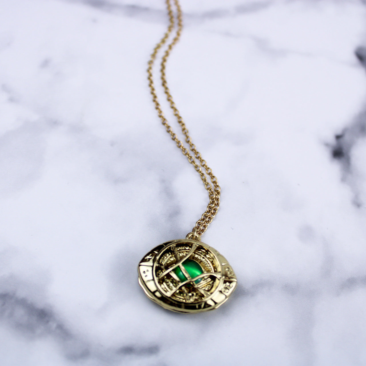 Marvel Doctor Strange Eye of Agamotto Necklace Pendant