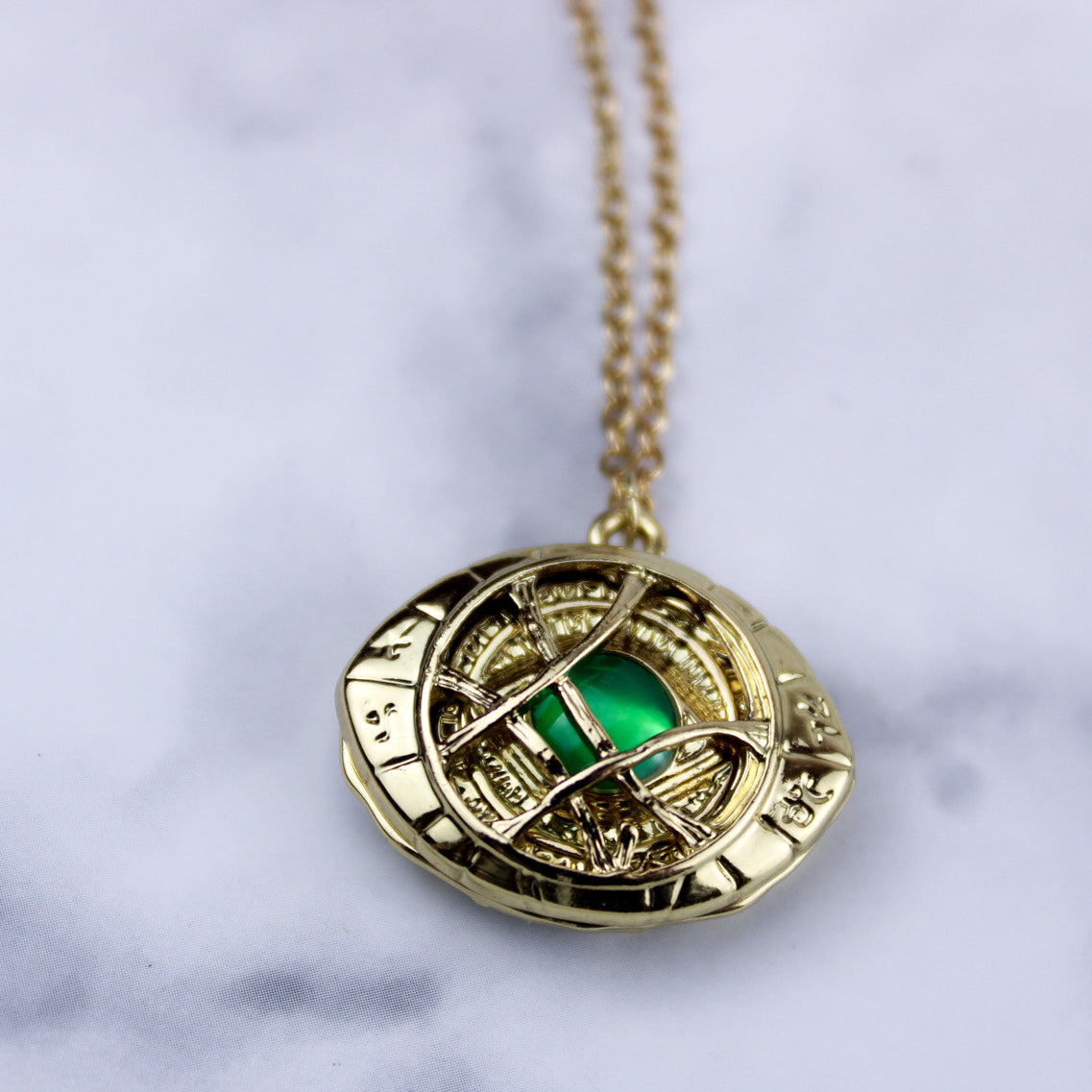 Marvel Doctor Strange Eye of Agamotto Necklace Pendant