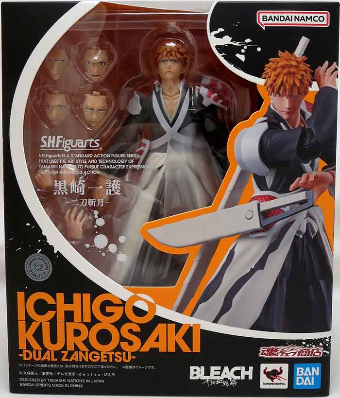 Ichigo Kurosaki -Dual Zangetsu- Bleach: Thousand Year War Figure by S.H.Figuarts