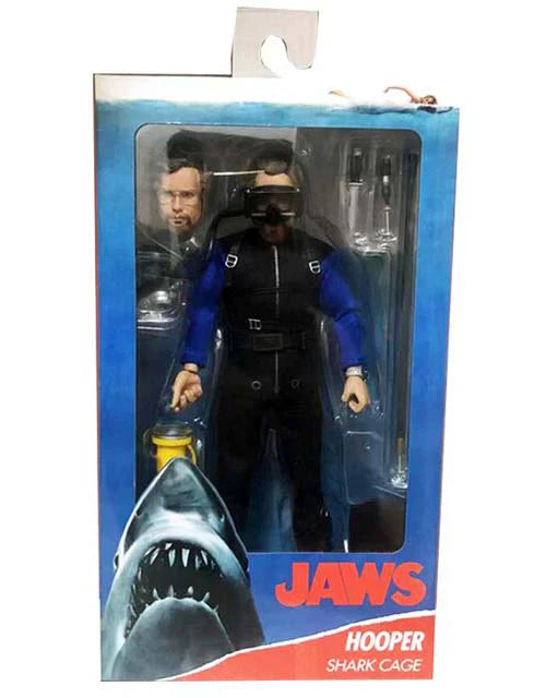 Jaws Matt Hooper Shark Cage NECA Action Figure