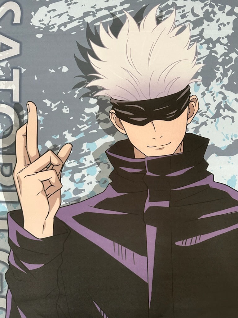 Jujutsu Kaisen Gojo Satoru Life Size Wall Scroll