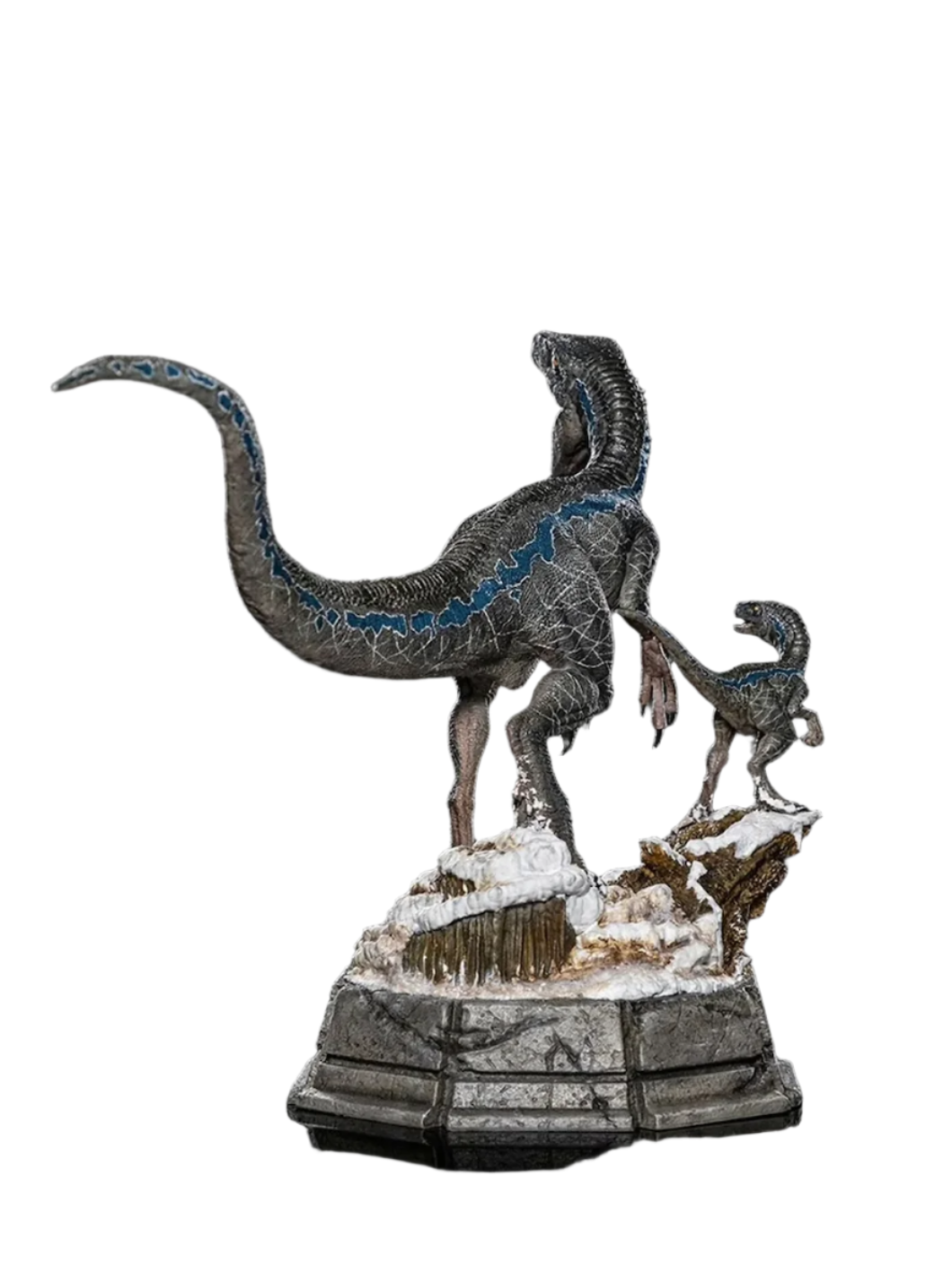 Jurassic World Blue & Beta 1/10 Scale Statue by Iron Studios